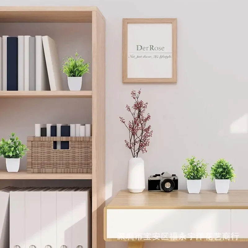 BowLift | Everleaf Bonsai | Eucalyptus Design | Low Maintenance & Durable | Decorative