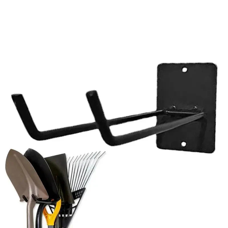 BowLift | Fixorado Wall Mount for Garden Tools | Robust Tool Holder Made of Steel | Space-Saving Organizer for Garage, Cellar & Workshop