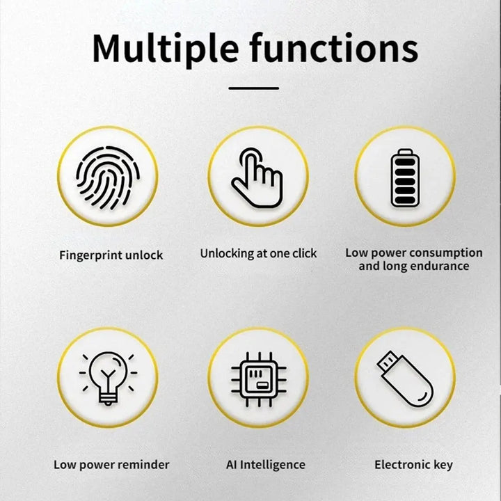 BowLift | Smart Mini Fingerprint Padlock