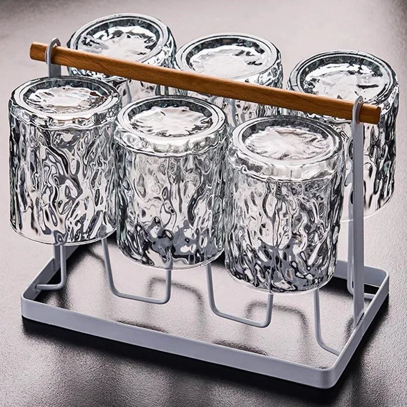 BowLift | Glacio Glass Cup Holder - Glass Party Holder with Reindeer Design for Luxurious Whisky Experience
