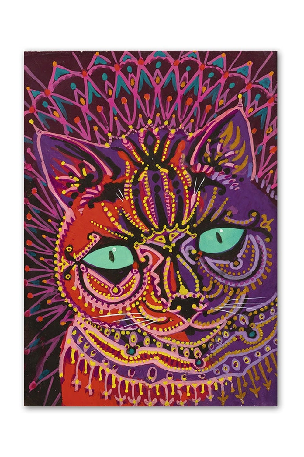 Wain Cats Psychedelic Poster | Bowlift