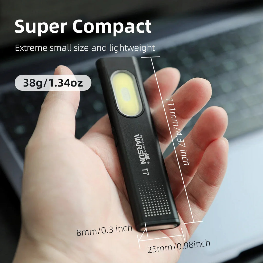 BowLift | Magnetic LED Keychain Flashlight