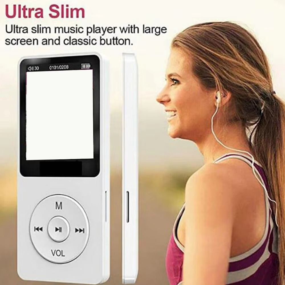 BowLift | High-Fidelity Portable Bluetooth MP3/MP4 Player with 1.8" Screen and Multi-Function Capability