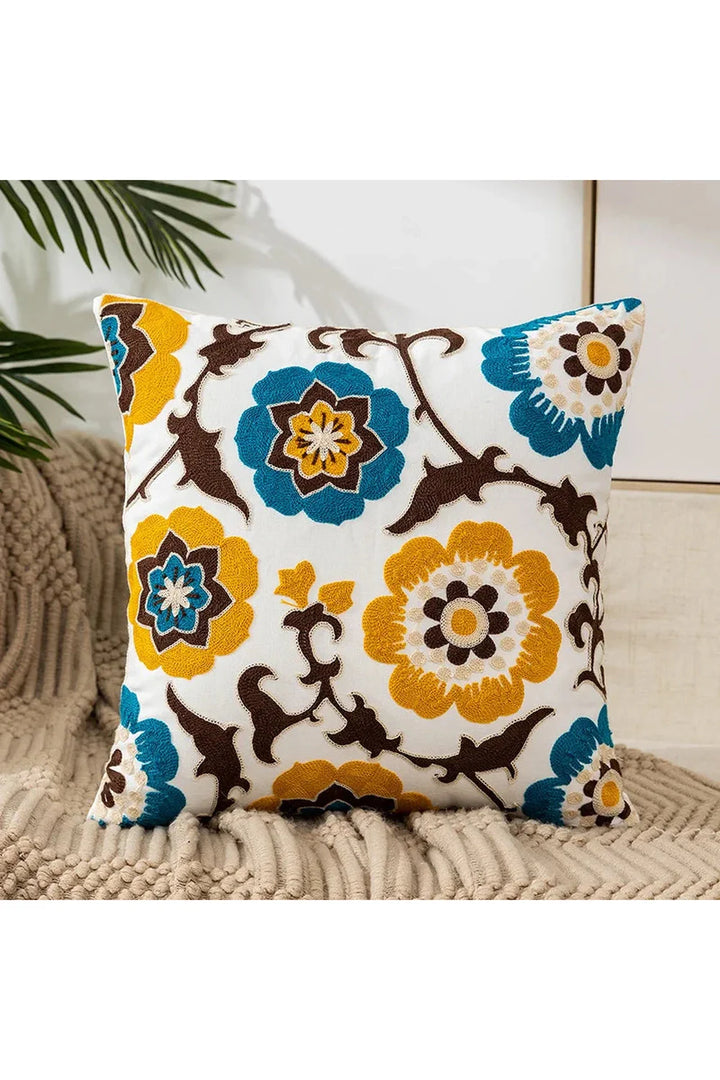 embroidered cushion cover | Bowlift
