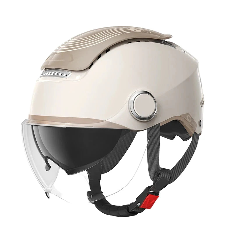BowLift | Open Face Motorcycle Helmet with Dual Lenses & Breathable Summer Design – RiderMax