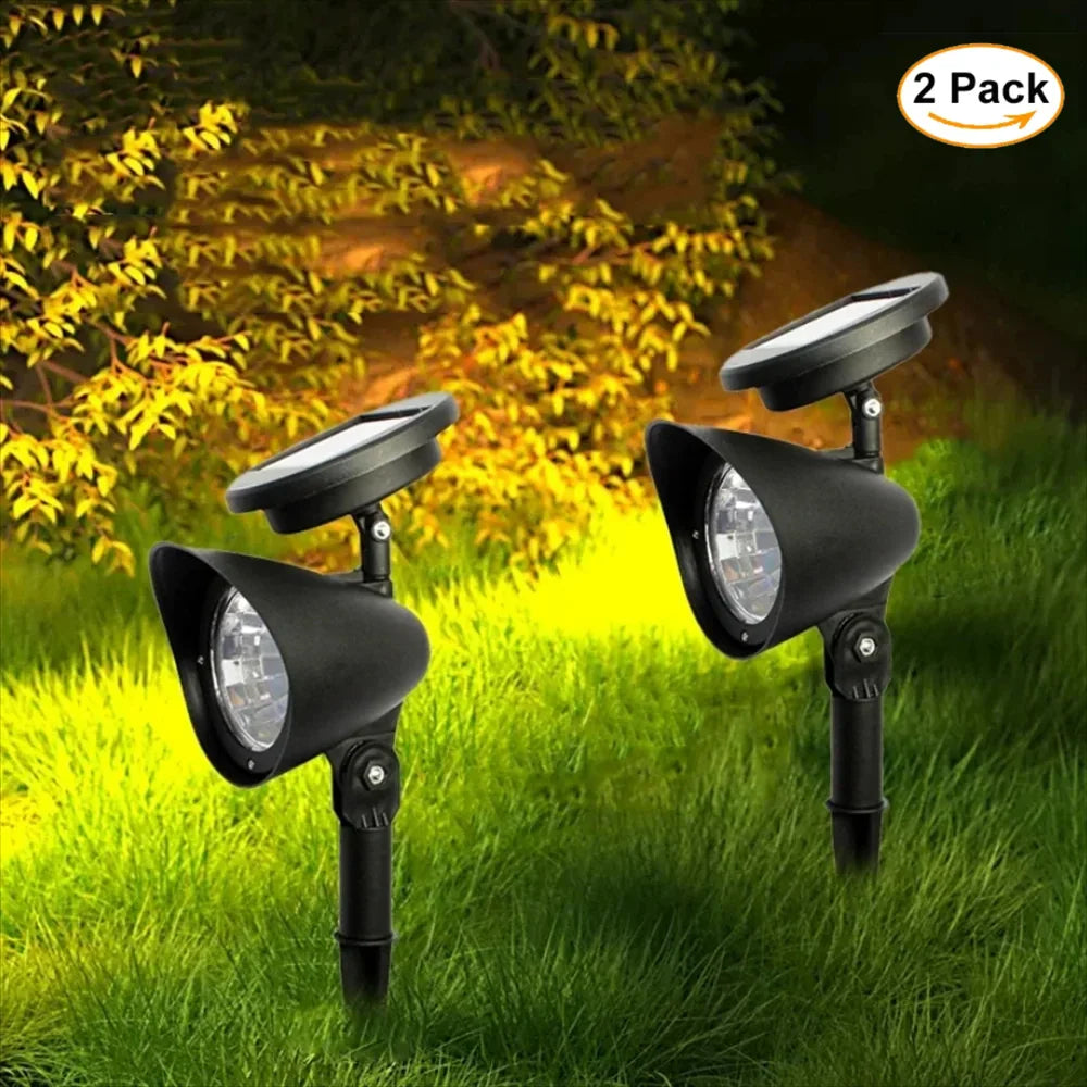 BowLift | Solar-spotlight LumiFokus | LED garden spotlight | IP65 waterproof | For trees, paths & landscape lighting