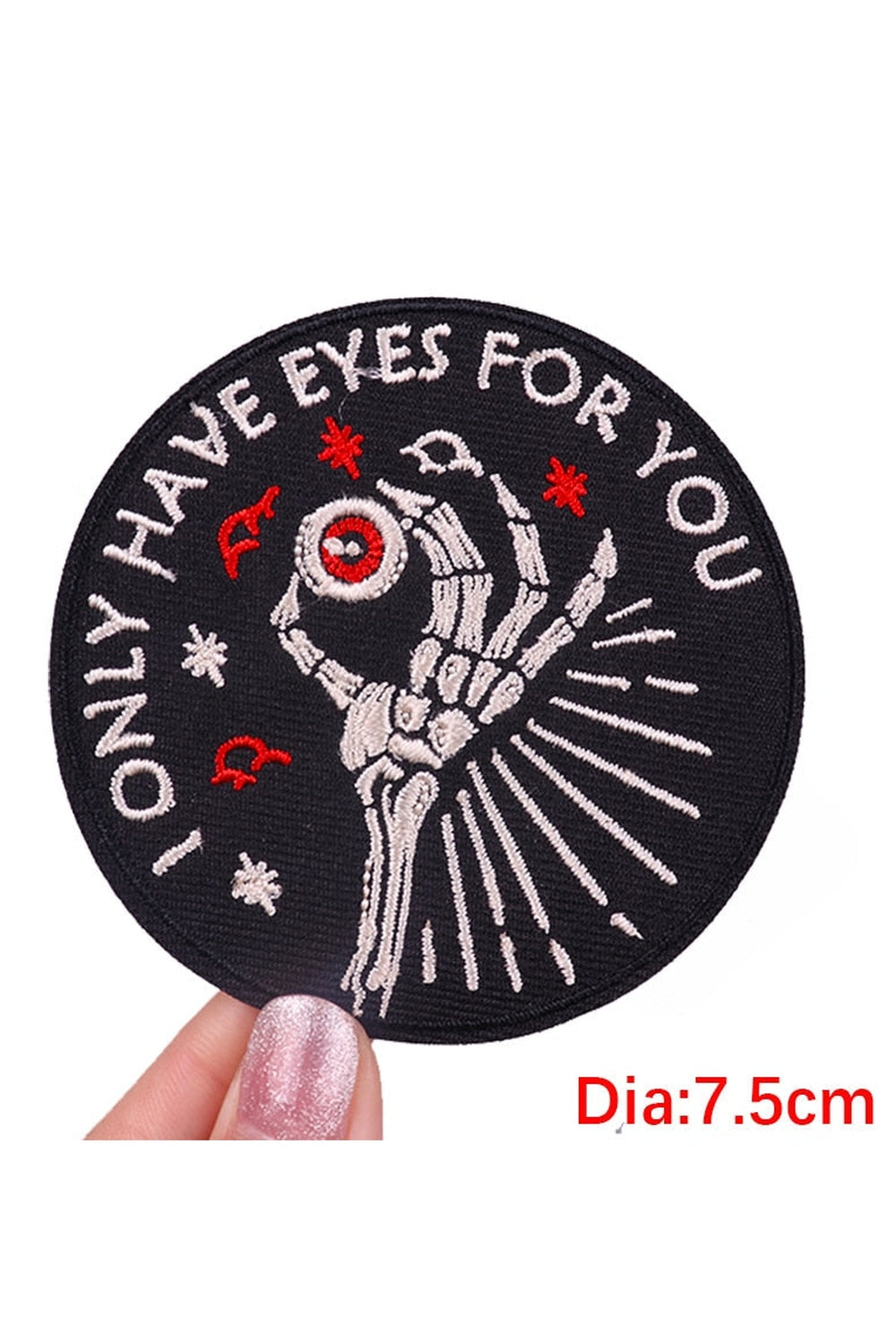 Ghost Style Embroidered Patch | Bowlift