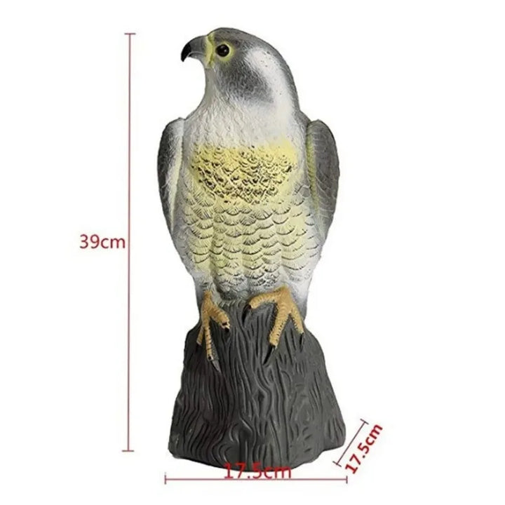 BowLift | Falcono BirdGuard Bird Scare Bird of Prey Decorative Figure | Realistic Eagle Decoy Made of Plastic | For Garden & Balcony