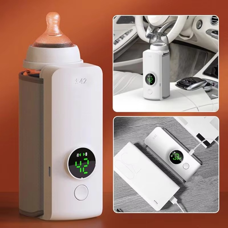 BowLift | Effortless Feed Mobile Baby Bottle Warmer | USB Rechargeable & Wireless