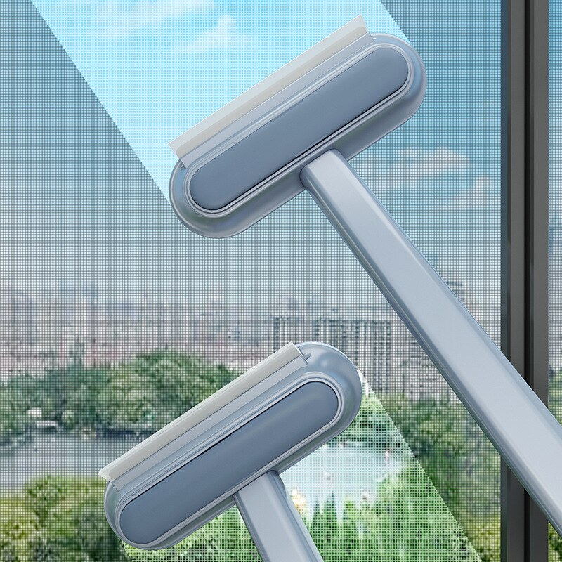3in1 Pet Hair Lint Remover Window Cleaner Brush | Bowlift