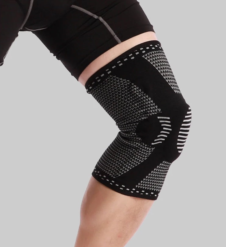 Elastic Knee Brace for Stability Bowlift