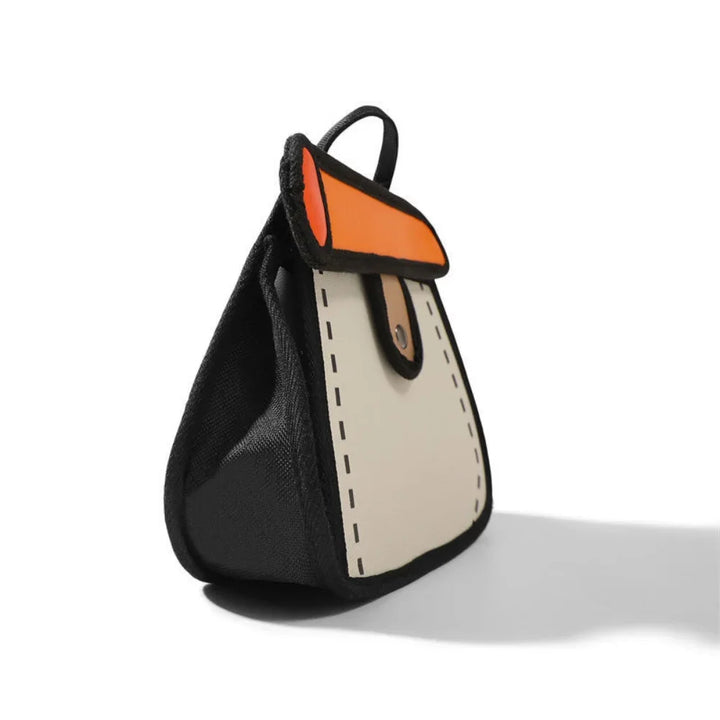 BowLift | 2D Canvas Texture Crossbody Bag