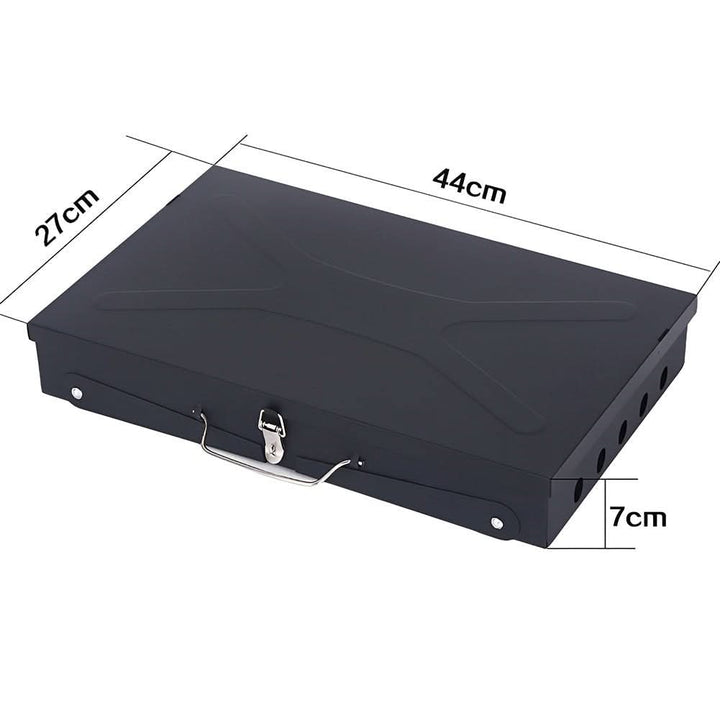 BowLift | Foldable steel garden barbecue for camping & garden