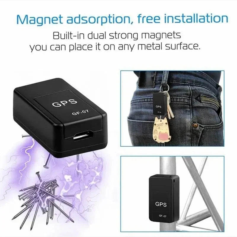 BowLift | Follow-Strong Mini GPS Tracker – Magnetic Location Finder for Car, Pet & Valuable Items