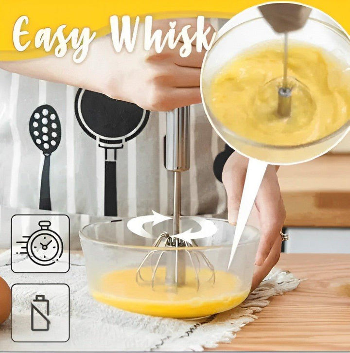 MixMaster Semi-Automatic Hand Mixer Made of Stainless Steel | Bowlift