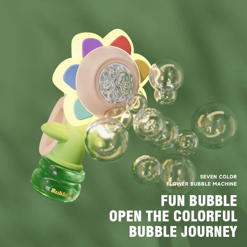 BowLift | Electric Sunflower Bubble Blower