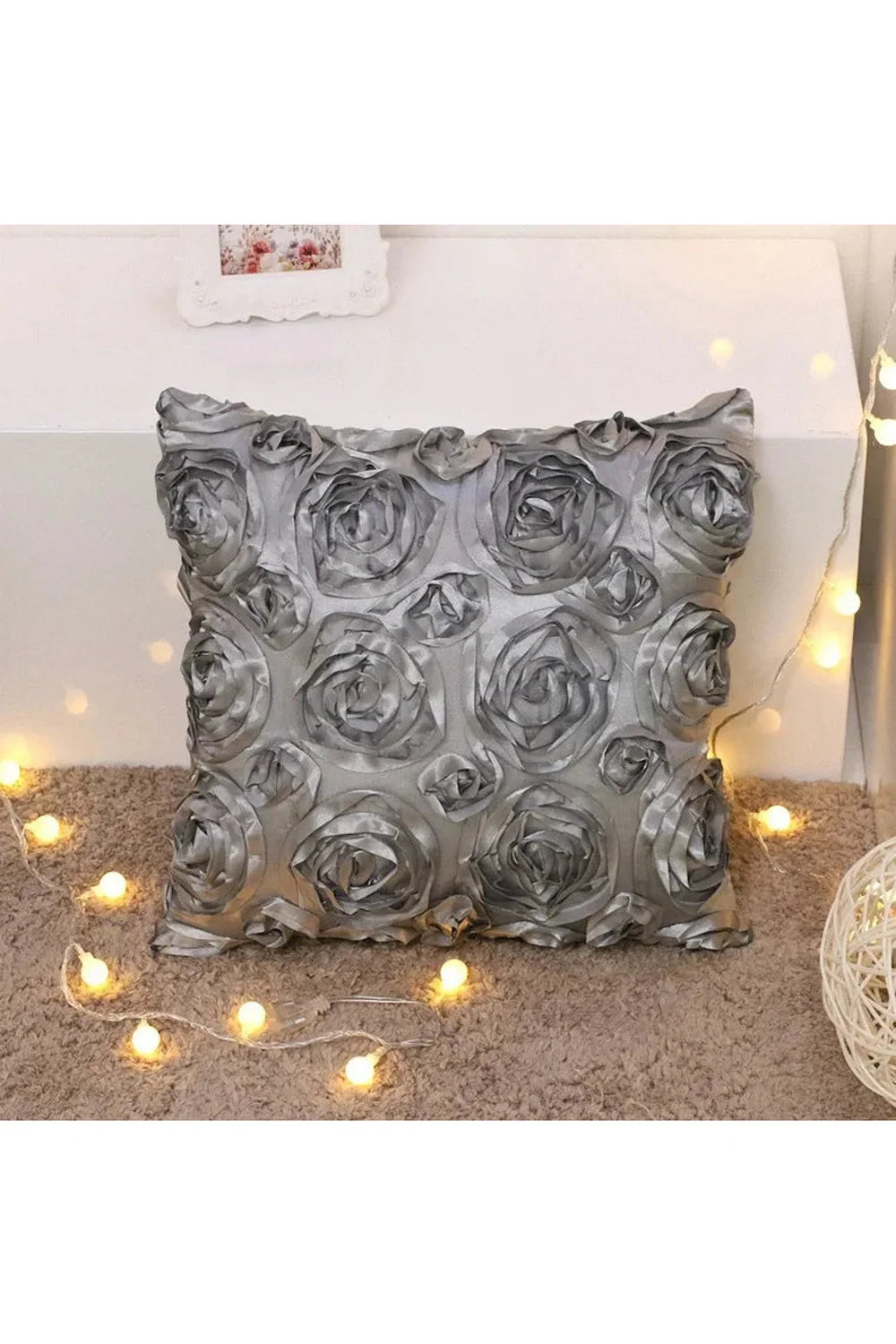 3D Rose cushion cover | Bowlift