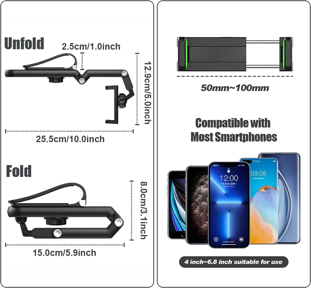 BowLift | Universal Sun Visor Adjustable Car Phone Holder