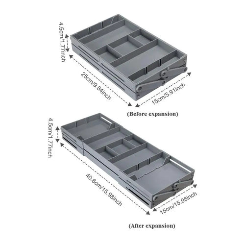 BowLift | Multi Level Collapsible Organizer Drawer