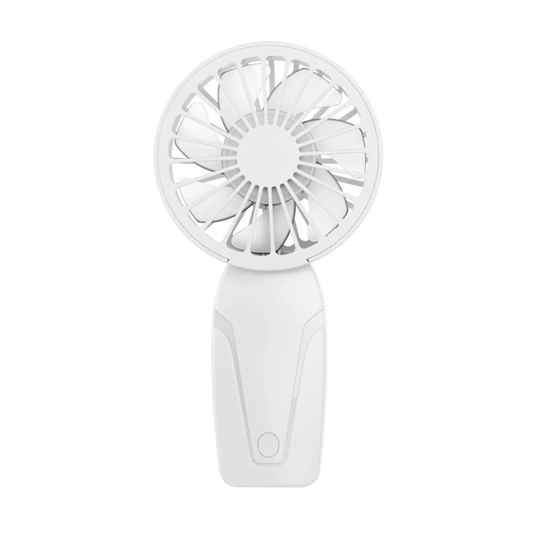 Portable Handheld Mini Fan – Lightweight ABS USB Rechargeable Pocket Fan for On-the-Go Cooling | Bowlift