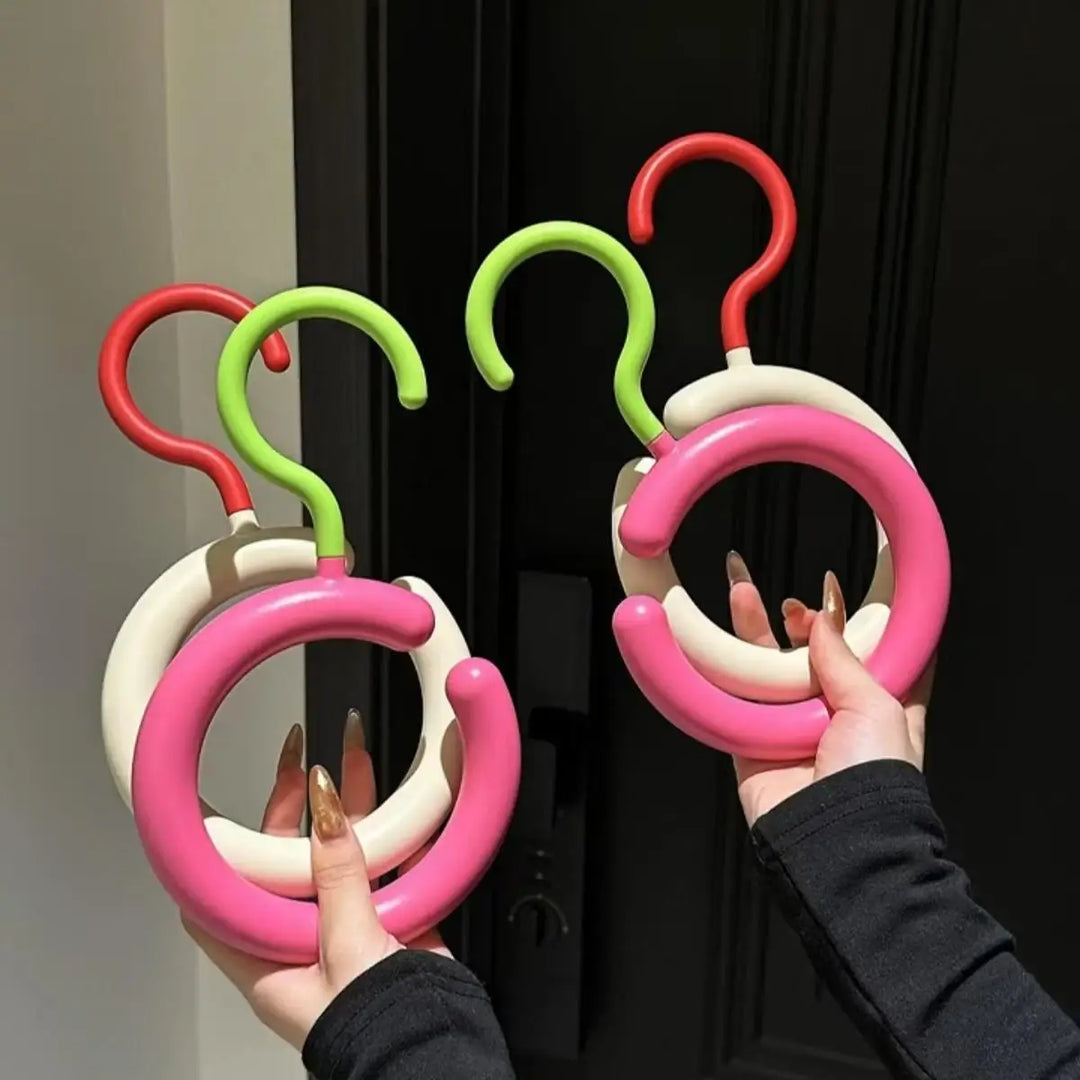 BowLift | 2pcs Rotating Multi-Hook Closet Organizer  Hanger