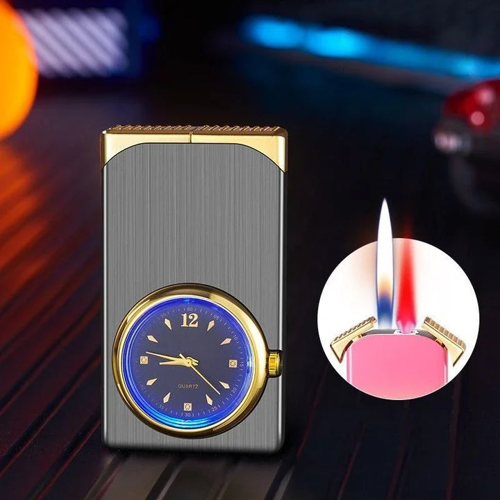Creative Dual Fire Gradient Color Lighter Watch | Bowlift