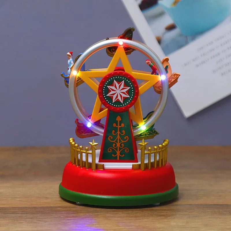 BowLift | MerrySpin - Illuminated Magical Christmas Moments Lights for Children's Decor