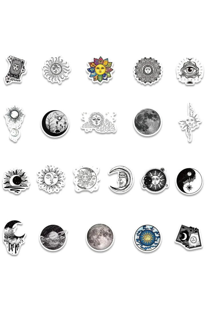 Moon Gothic Sticker | Bowlift