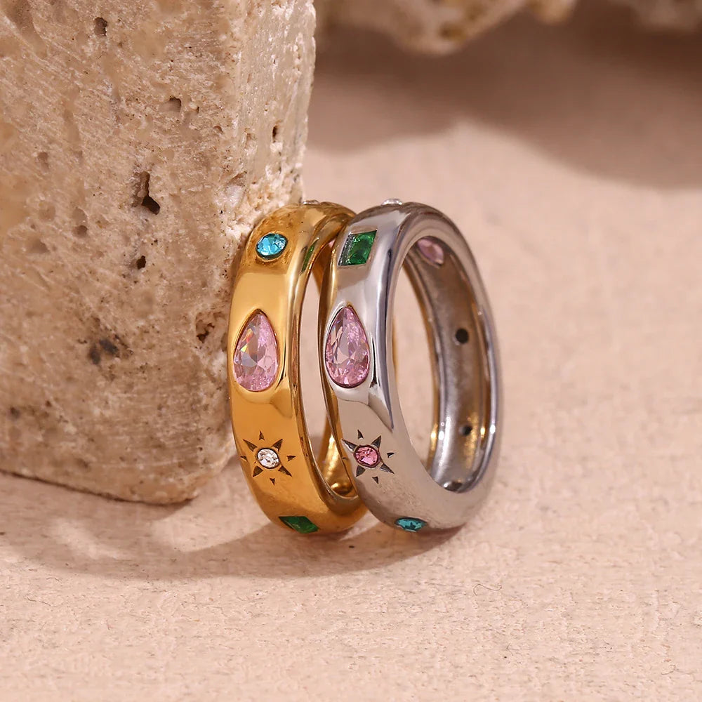 BowLift | 18k Gem Pop Ring