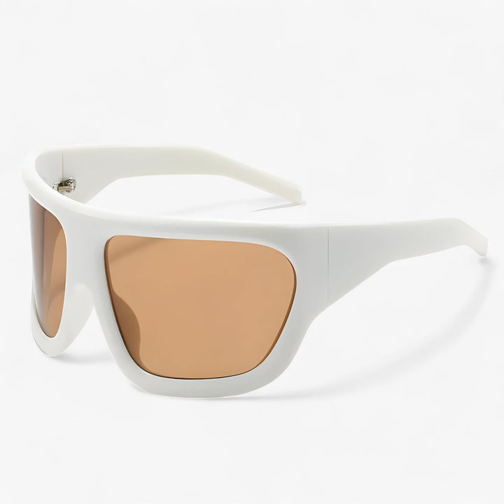 Oversized Steampunk Sports Sunglasses with Wraparound Design – Ignix | Bowlift