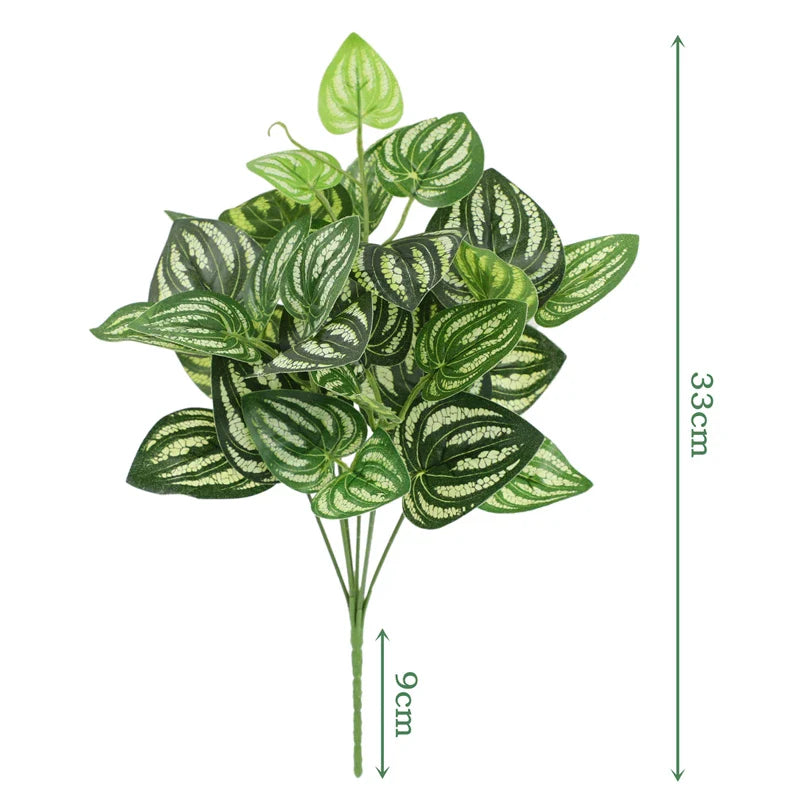 BowLift | Verdalisse Artificial Leaf Garland with Real Plant Look | Realistic Texture | For Wall Decoration, Wedding & Events