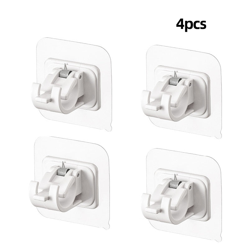 Self Adhesive Curtain Rod Holder | Bowlift