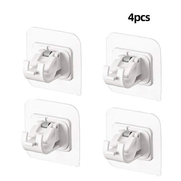 Self Adhesive Curtain Rod Holder | Bowlift