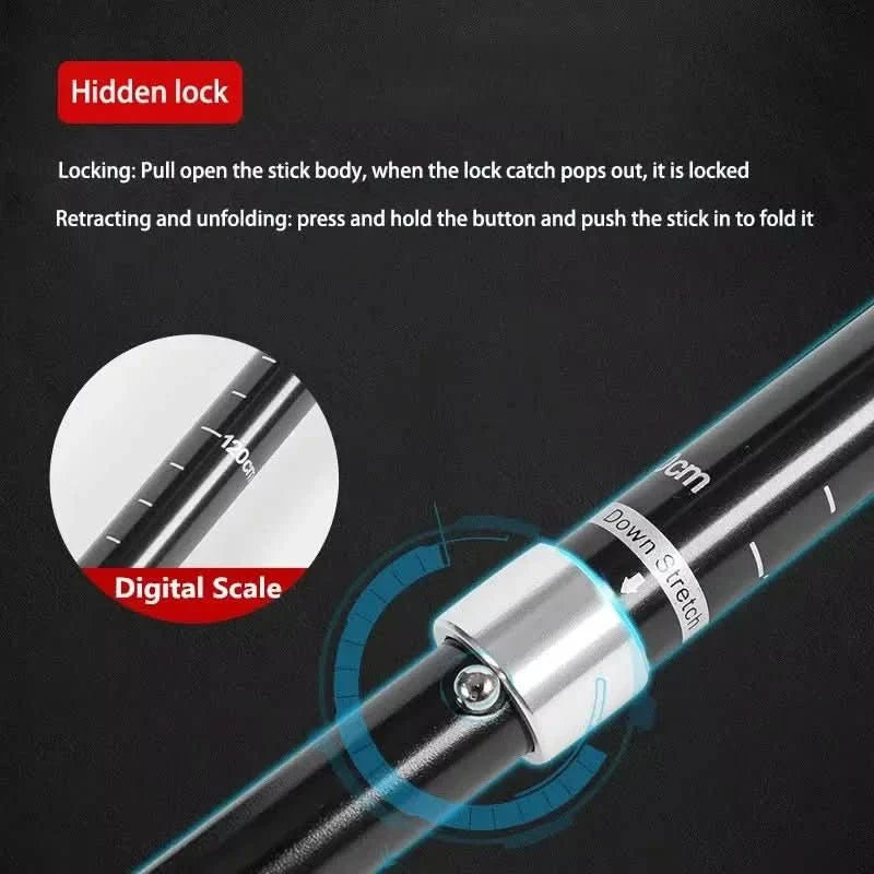 BowLift | Foldable trekking poles for hiking & outdoor adventures