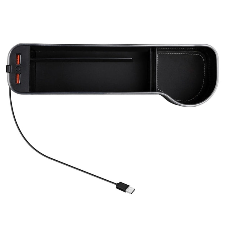 BowLift | USB Charging LED Car Seat Gap Organizer