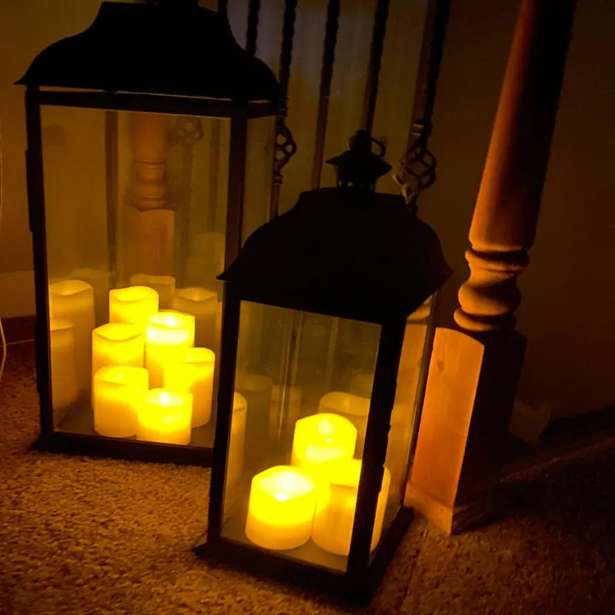 Flameless Melted Candles Bowlift