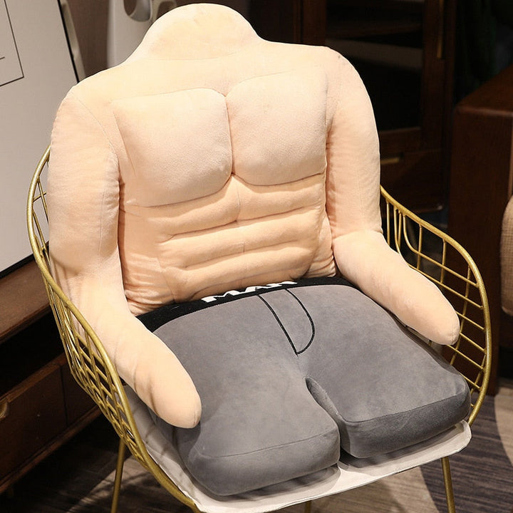 BowLift | Muscle Man Strong Cuddly Body Pillow Cushion