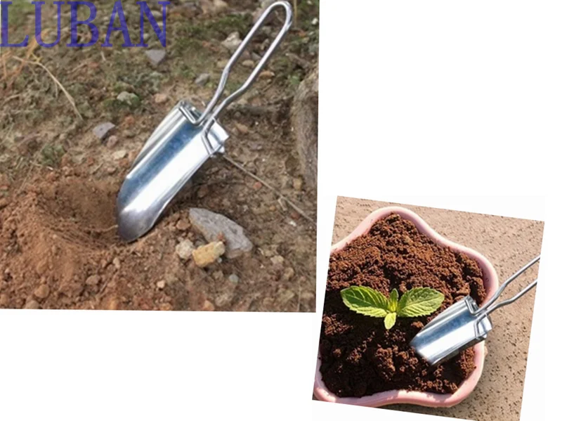 BowLift | OutdoPro Terraxo Mini | Compact Folding Spade | Durable & Portable | For Garden & Outdoor