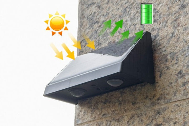 BowLift | SunBeam – Waterproof Solar Wall Light for Outdoors