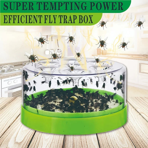 BowLift | Fly Trap EcoTrap 7 | Reusable & Non-toxic | Without Electricity & Chemicals | With 7 Entrances for Effective Fly Control
