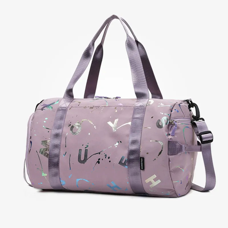 FlexiZen Sports bag with shoe compartment and stylish design – Water-repellent | Bowlift