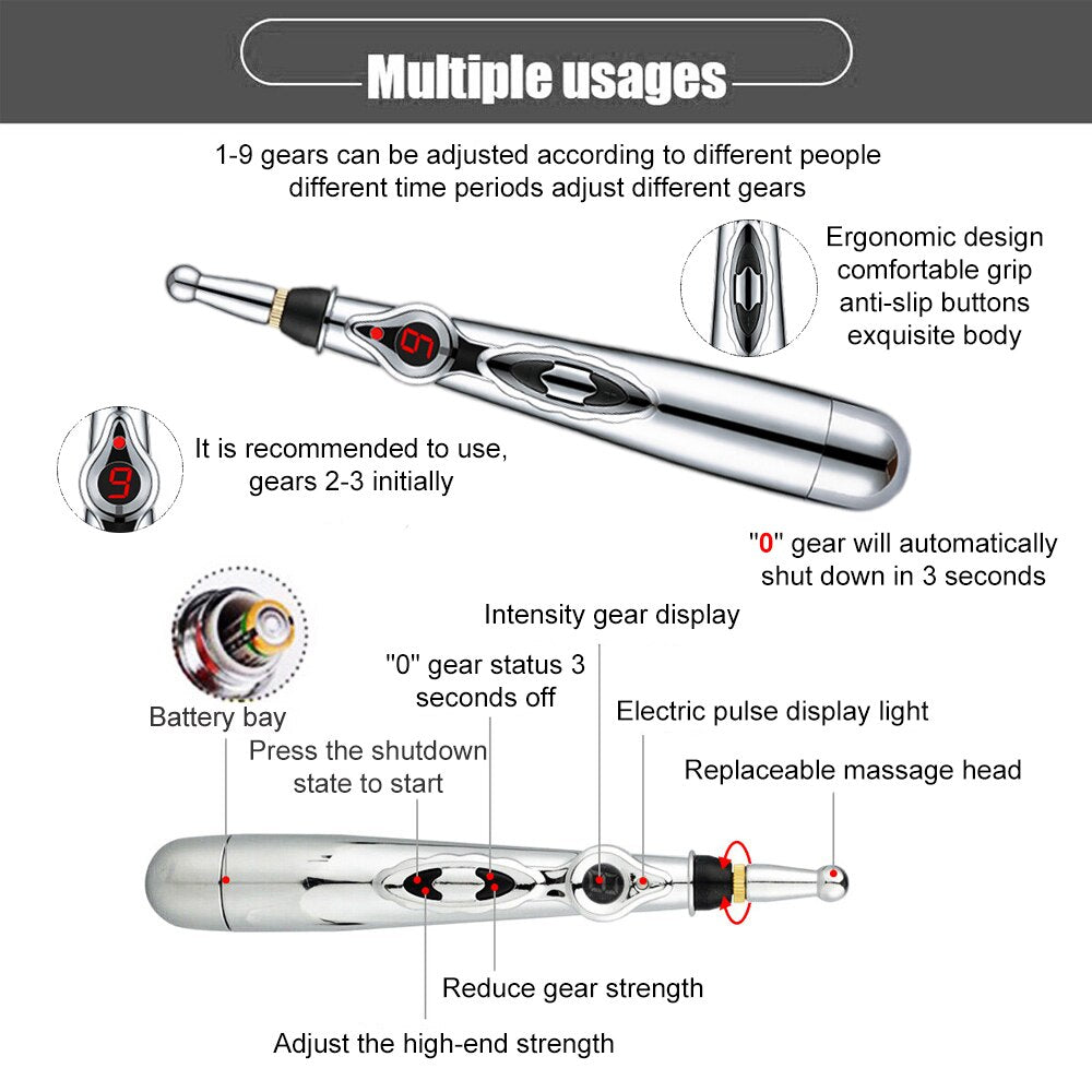 BowLift | Therapy Touch Electric Point Massager Pen
