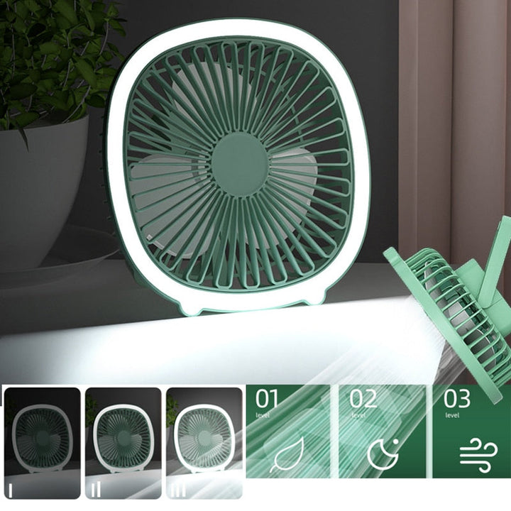 Compact Easy Mini Night Lamp USB Air Cooler | Bowlift