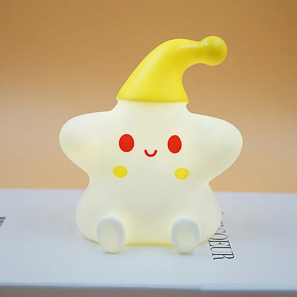 BowLift | Happy Little Star LED Silicone Night Lamp