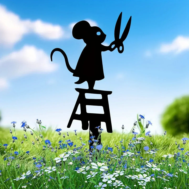 BowLift | GartaSign Metal Garden Sign | Weatherproof & With Ground Spike | Classic & Decorative