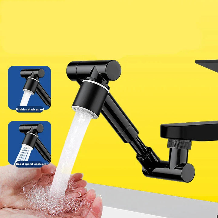 FlexiFlow 360° rotatable and extendable faucet head Bowlift