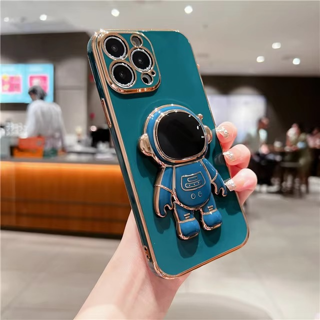BowLift | Astronaut Kickstand Soft Case for Various iPhone Models