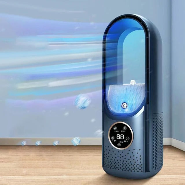 Bladeless Portable Air Conditioner | Ultra-Quiet, Ergonomic Design & Ideal for Home and Office Use | Bowlift