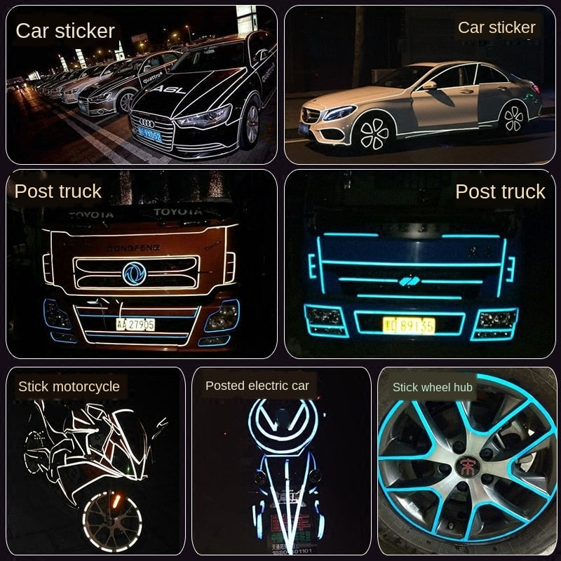 BowLift | Luminous Car Reflective Stickers