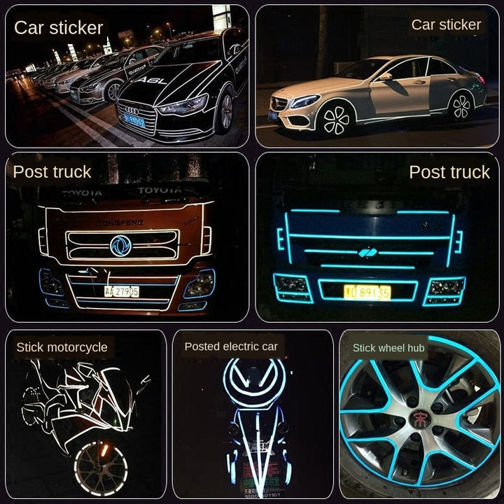 BowLift | Luminous Car Reflective Stickers